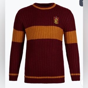 Warner Bros. Gryffindor Quidditch Sweater.